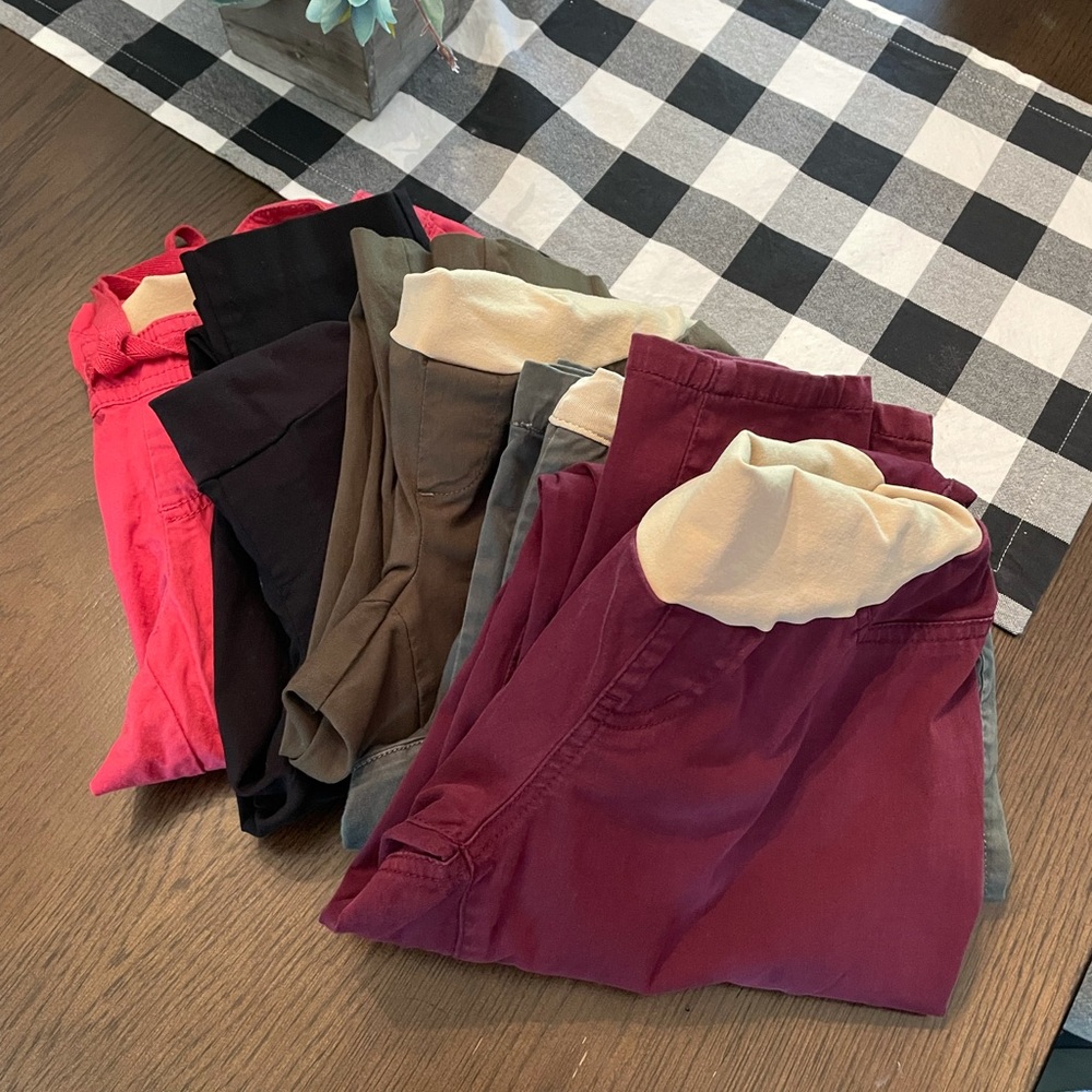 Bundle Of Small Maternity Pants - image 1